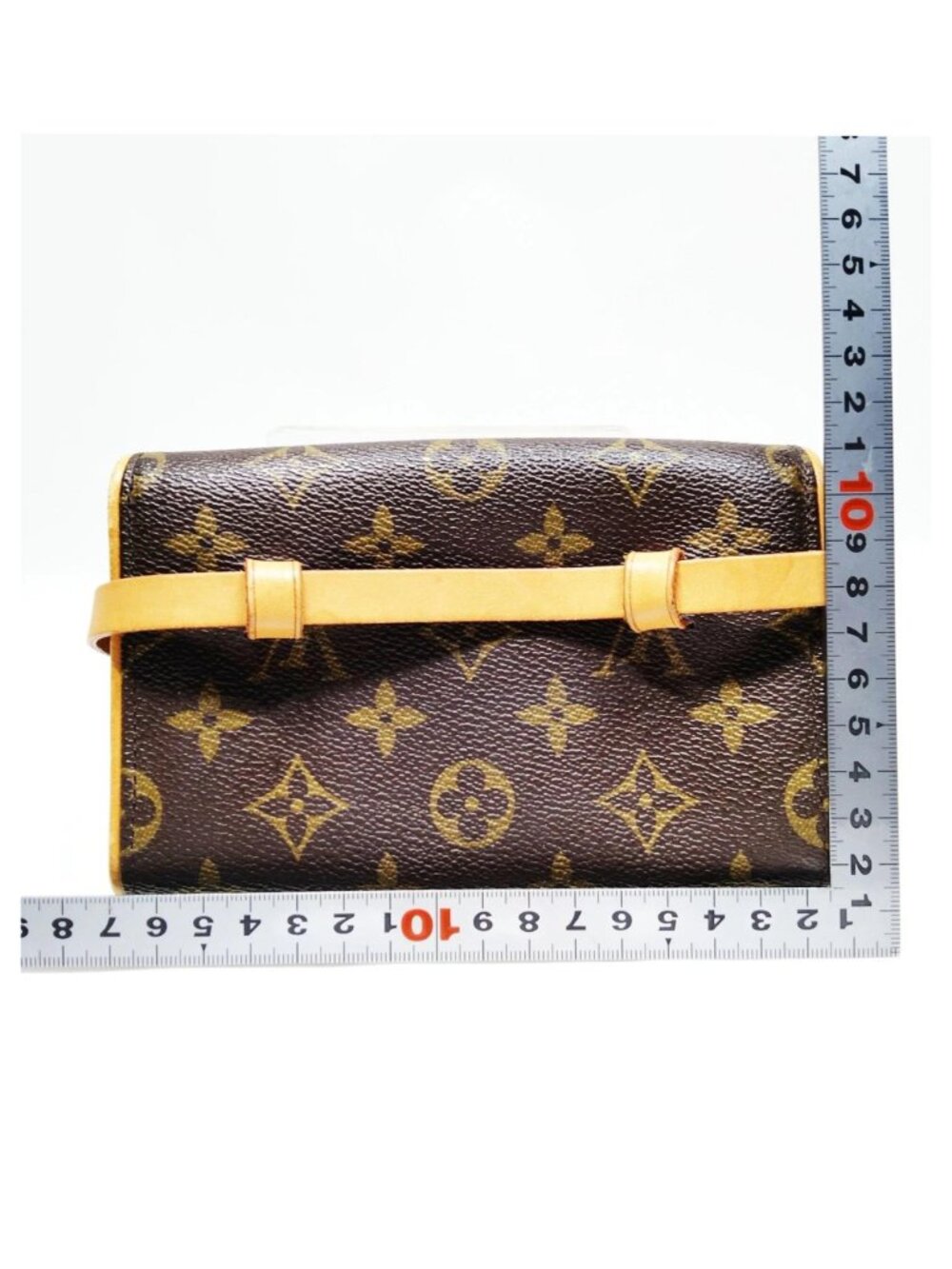 Authentic Louis Vuitton Pochette Florentine Monogram Belt Bag Waist Pouch - Picture 3 of 16